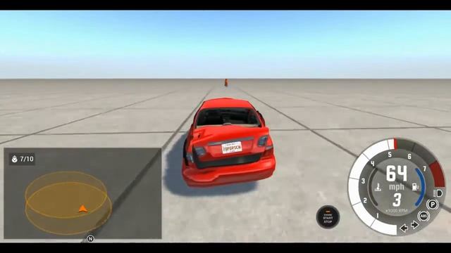 Grid Map Snowman Hunt - BeamNG.drive смотреть онлайн