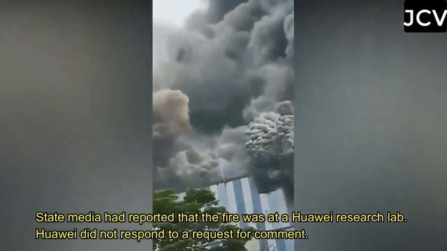 Huawei Fire - Huawei’s lab caught FIRE in China! смотреть онлайн
