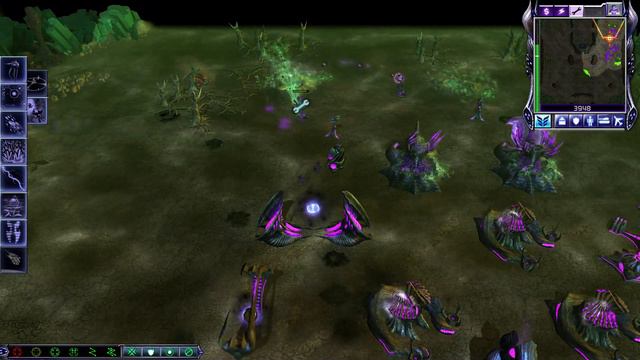 CNC 3 Kane's Wrath Reaper-17 vs Brutal AI - Guerilla (Marked of Kane) смотреть онлайн