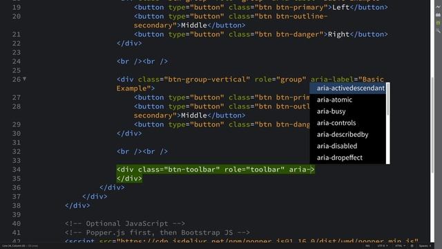 Button Group - Bootstrap 5 Alpha Responsive Web Development and Design смотреть онлайн
