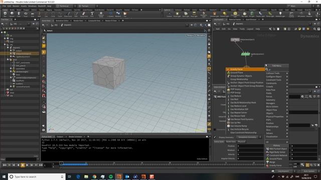 Animated Constraints in Houdini смотреть онлайн