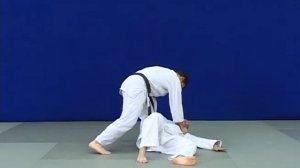 Ко - сото - гари. Задняя подсечка.  Ko soto gari