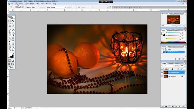 Как сделать рамку в PhotoShop