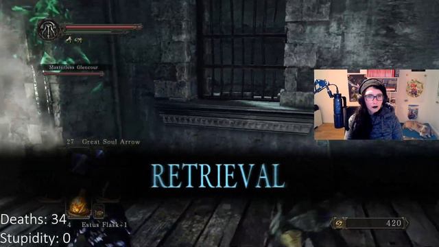 Lighting the first primal bonfire - Dark Souls 2 - EP III. смотреть онлайн
