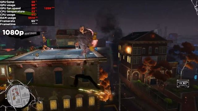 Sunset Overdrive | Ultra Settings | 1080p | GTX 1050Ti - I5 7500 |FPS Test| смотреть онлайн