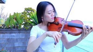 Elvis Presley【Can't Help Falling in Love】小提琴演唱版本 | Violin + Vocal cover by Tutu Tina  加州海邊