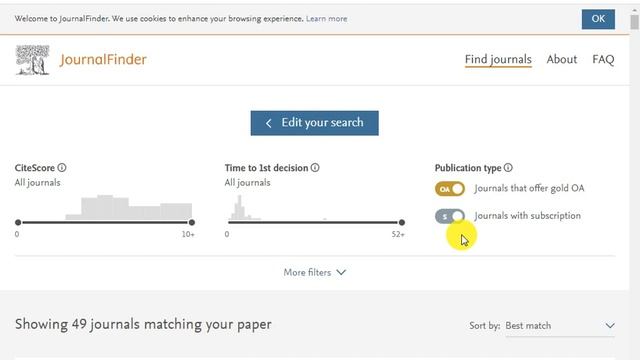 How to Use Elsevier Journal Finder смотреть онлайн