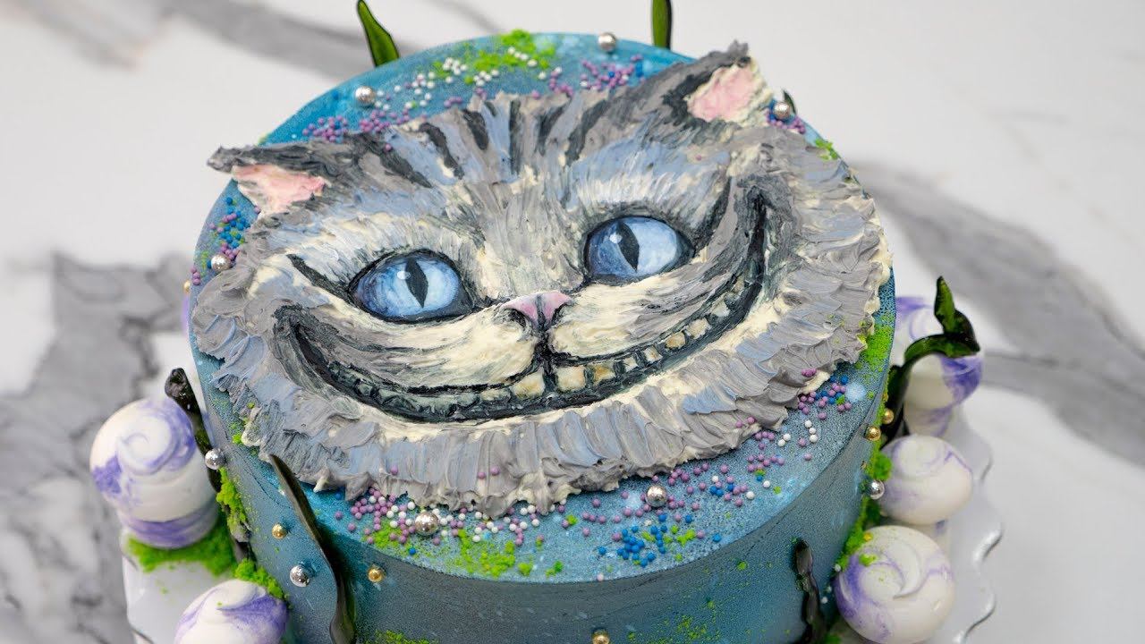 Барельеф на торте. "Чеширский кот" - Я - ТОРТодел! смотреть онлайн