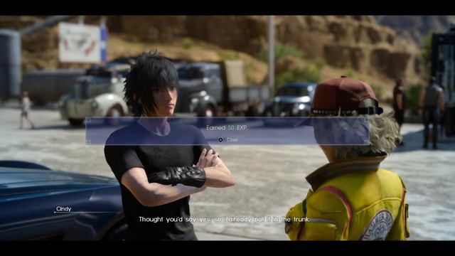 Accept Cindy Delivery - Mutant Marauder Cutscence (Final Fantasy XV) смотреть онлайн
