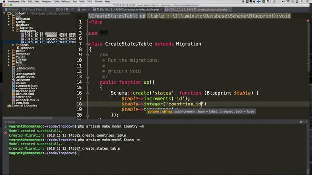 Laravel - Country and State Dropdown with AJAX - Part 1 смотреть онлайн