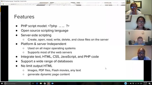 Group 3: PHP смотреть онлайн