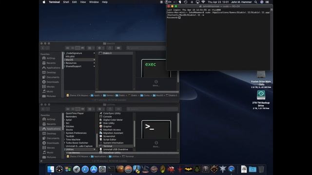 Diablo II for Mac – Permissions Error Workaround смотреть онлайн
