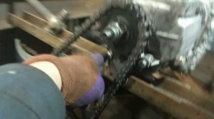 Самодельный минипогрузчик. установка рулевой и КПП часть 4
