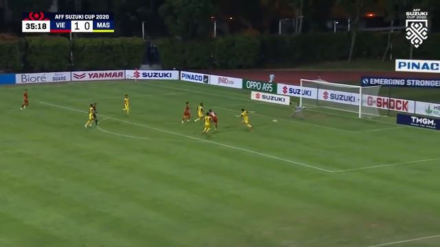 Vietnam 3-0 Malaysia (#AFFSuzukiCup2020 Group Stage) смотреть онлайн