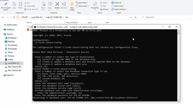 How to install ORDS 23.1 || Oracle REST Data Services 23.1 Installation and Configuration Guide смотреть онлайн
