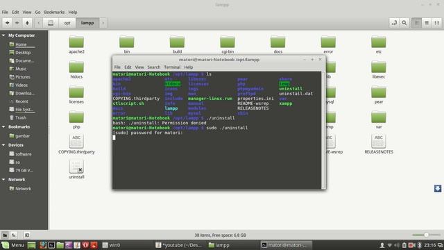 How To uninstall XAMPP on Linux Mint And Ubuntu смотреть онлайн