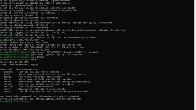4 0 Install RbEnv and Ruby смотреть онлайн