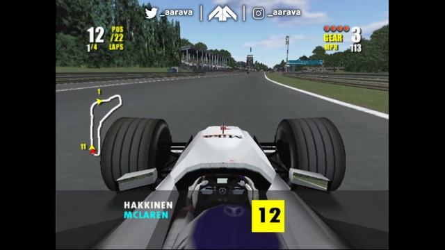 PLAYING F1 2000 CAREER MODE (F1 2000 PS2 Game) смотреть онлайн