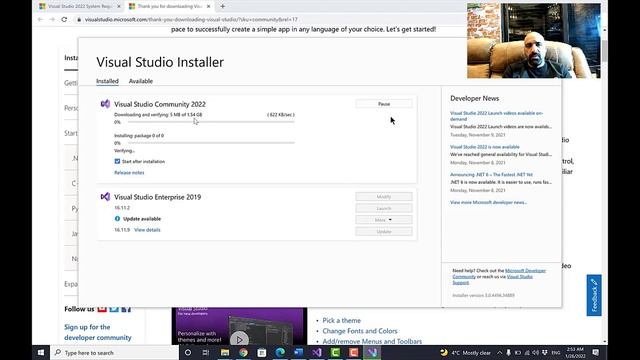 Lesson # 10 - Get Started - Install Visual Studio 2022 IDE With C++ смотреть онлайн