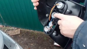 замена заднего фонаря лада гранта фл