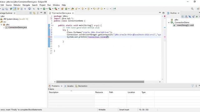 Connecting Java Application and Data base using JDBC Program| lec-3 | Advanced Java| BhanuPriya смотреть онлайн