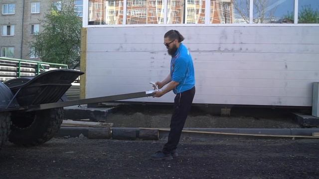 Прицеп для вездехода на шинах низкого давления смотреть онлайн