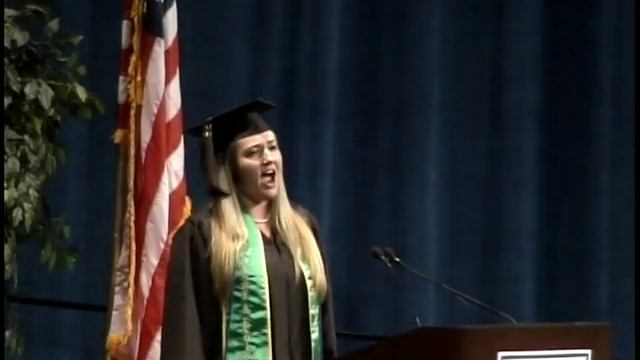 National Anthem - Kasia Bitner UCI Commencement Ceremony смотреть онлайн