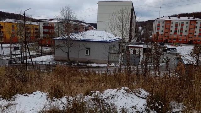 о.Сахалин Углегорский р-он 03.11.22г. выпал первый снег -зима начинается... ? смотреть онлайн