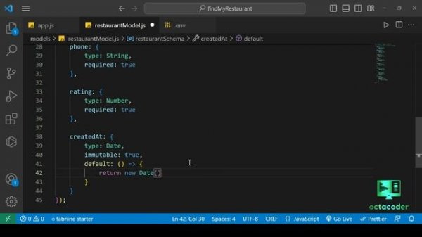 Build a Rest APIs for "Find My Restaurant" : Node.js, Express.js, MongoDB | RESTful APIs
