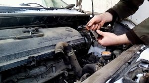 Замена термостата Nissan Note CR14DE