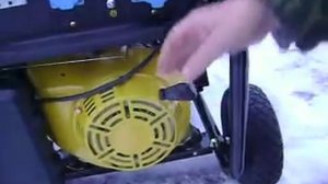 Запуск зимой. Бензиновый генератор для дома