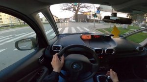 2012 Citroen C3 Picasso 1.6 HDI POV City Drive Onboard