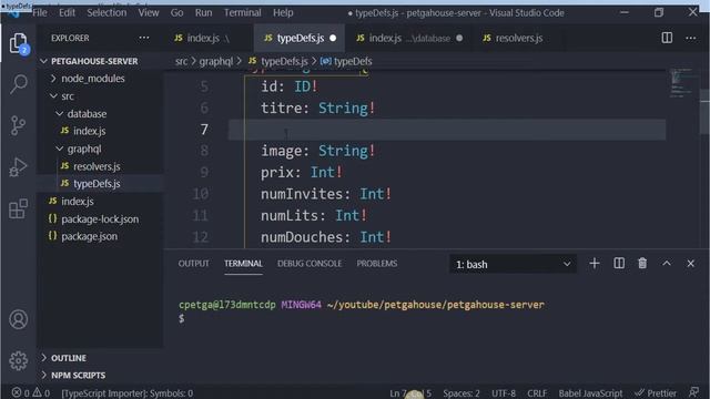 PetgaHouse : Clone de Airbnb avec React & Apollo #11 - Définir la base de données смотреть онлайн