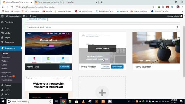 How to install themes in wordpress || 3 simple ways || For Beginners || 2020 || Lec-4 смотреть онлайн