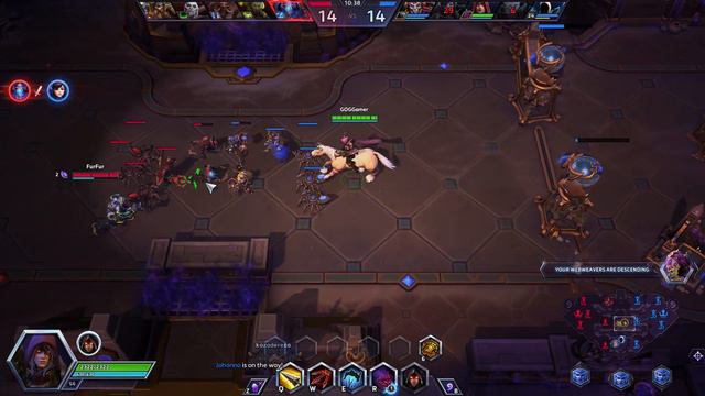 GOG Gamer learn Heroes of the Storm - Ranked – Silver 1 - Tomb of the spider queen – Valla смотреть онлайн
