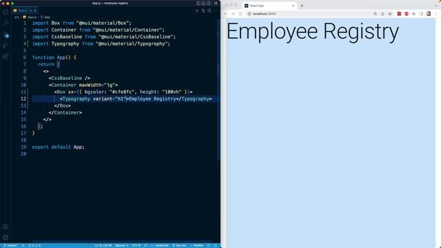 React Masterclass #182 - The Typography Component смотреть онлайн
