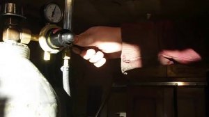 настройка аргонового редуктора с расходомером донмет