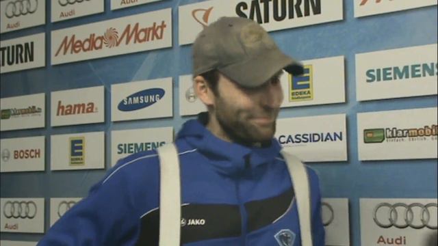 Interviews nach dem Spiel ERCI vs. Krefeld Pinguine смотреть онлайн