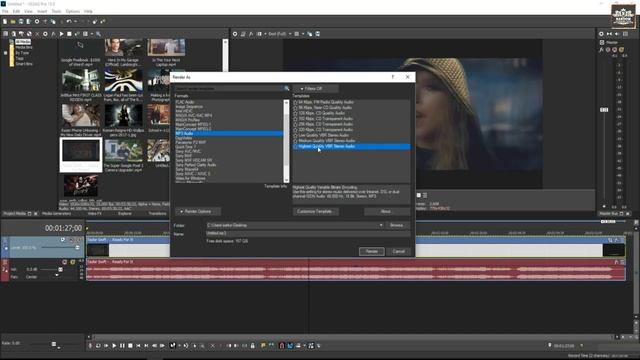How to Convert Any Video To Audio Mp3 | VEGAS Pro Tutorial | #vegaspro #tutorial смотреть онлайн
