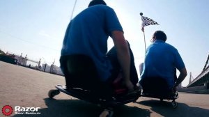 Видео обзор дрифт-карта Razor Crazy Cart (полная версия). Экстремальный дрифт!