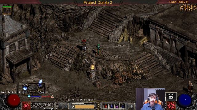 Recap of Day 4 Ladder! Baal running, Rank 1 Team, and map info! (Project Diablo 2) смотреть онлайн