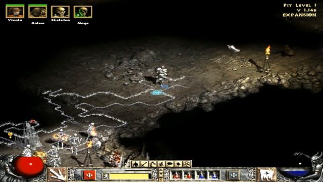 Прохождение Diablo 2: Lord of Destruction - 1 АКТ (Hardcore) 3 часть смотреть онлайн