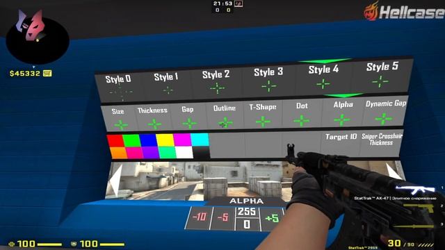 ТОП 3 ПРИЦЕЛОВ CS GO | НАСТРОЙКА ПРИЦЕЛА CS GO смотреть онлайн
