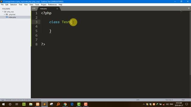 1 Object Oriented Programming PHP - Bangla Tutorial Defining Class, Object смотреть онлайн