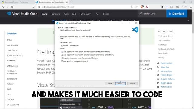 How To Install Python and Visual Studio Code 2023 смотреть онлайн
