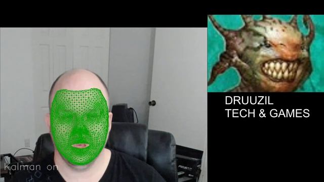 Nvidia Broadcast "Augmented Reality" - Using "Surrey 3DMM Mesh Model" смотреть онлайн