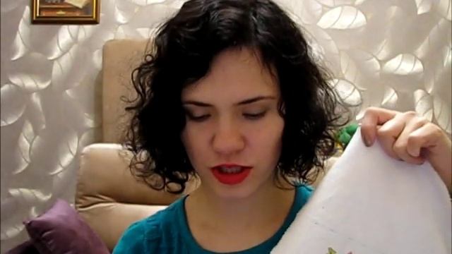 48. Финиш сюжета роибна Девочка с хризантемой. Вышивка крестом. смотреть онлайн