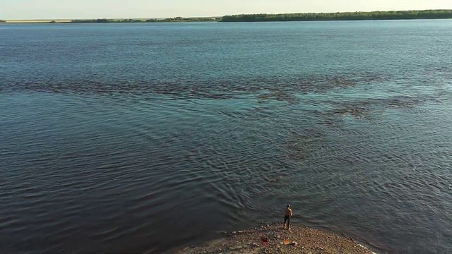 Hubsan Zino Mini Pro. Fishing on the Ob river. смотреть онлайн