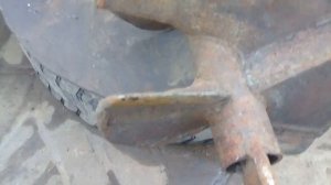 Самодельный бур (шнек) 360мм для самодельного гидроврашателя