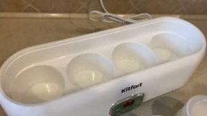 Готовим вкуснейший йогурт в йогуртнице kitfort KT-2007